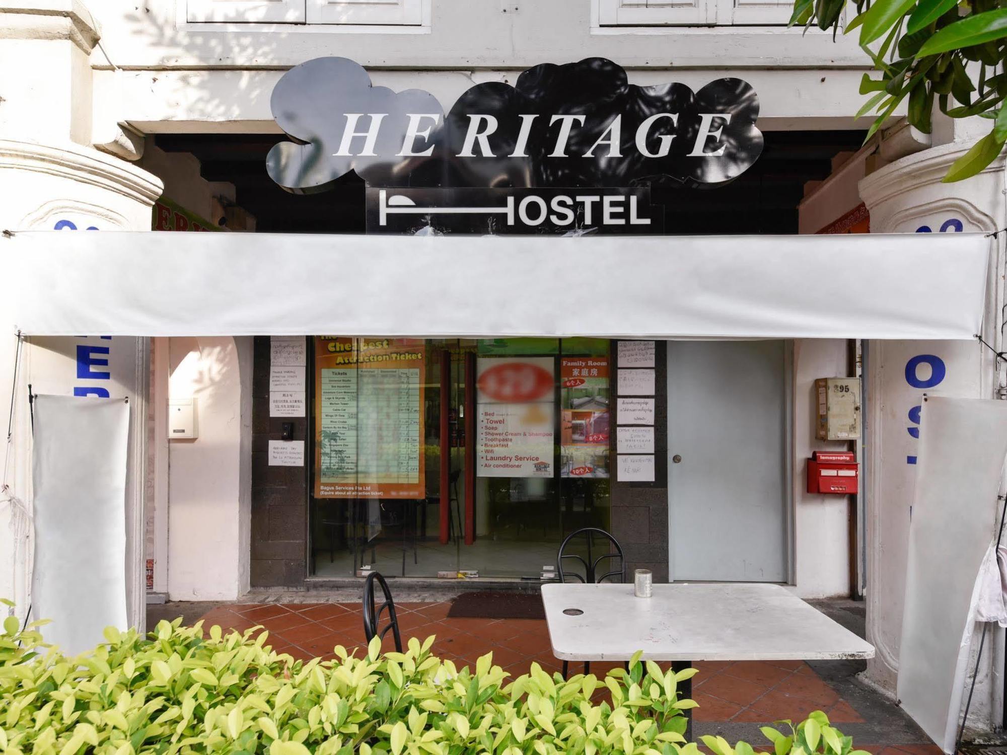 Heritage Hostel Singapore Eksteriør billede