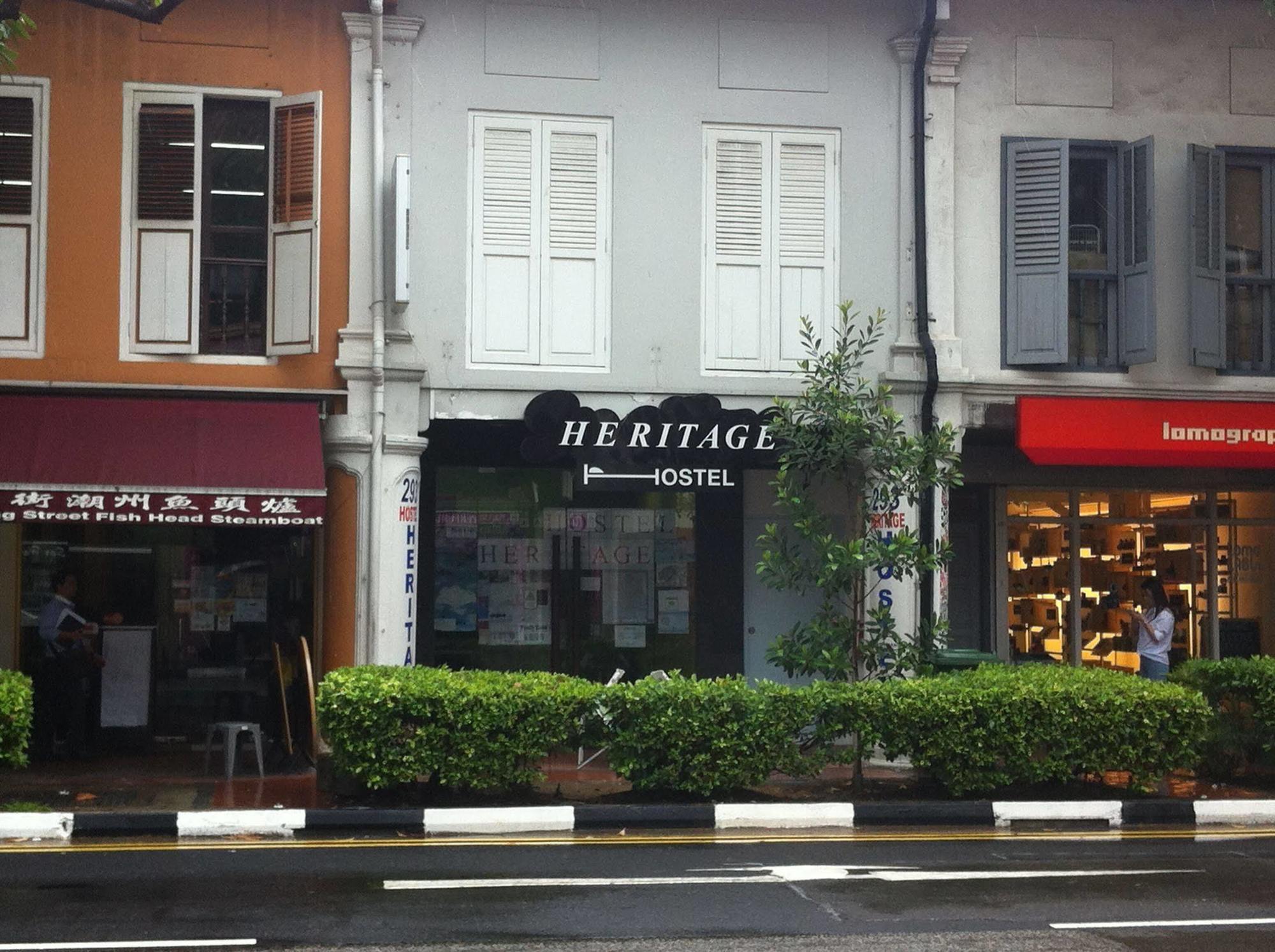 Heritage Hostel Singapore Eksteriør billede